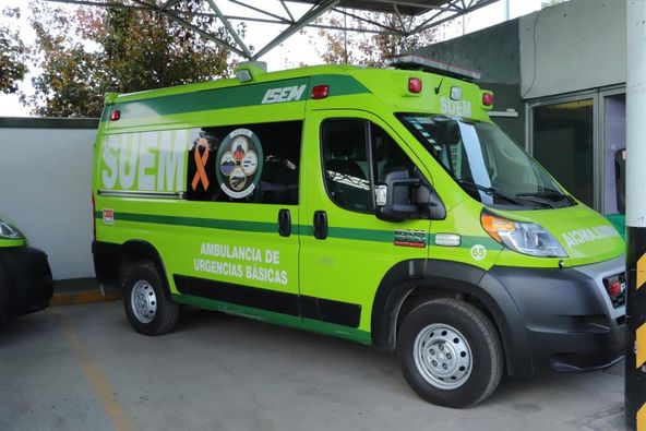 Se suma SUEM a la lucha contra la violencia de género a través de ambulancias con lazo naranja