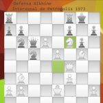 Defensa Alkhine(David Bronstein y Ljubomir Ljubojevic en 1973)